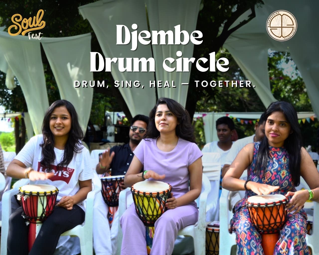Djembe Drum Circle  Djemberries | Slide 1