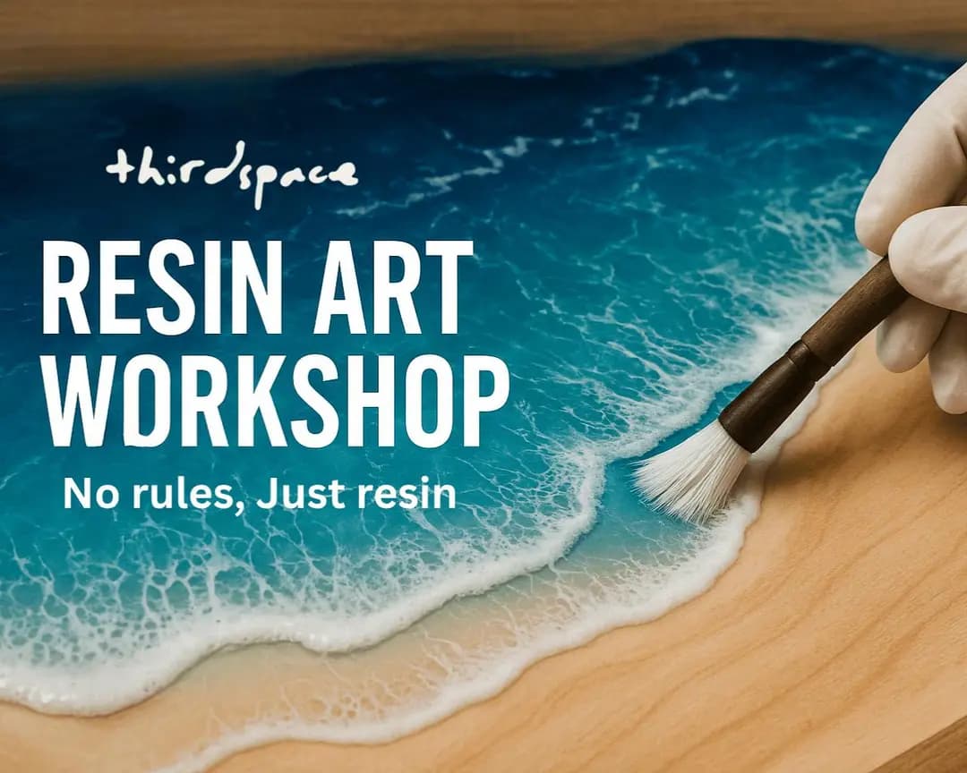 Resin Art Workshop. | Slide 1